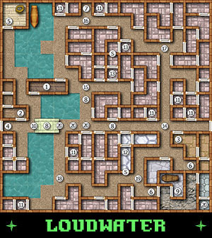 Loudwater Map